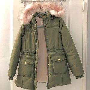 Girls Justice Parka 12-14 3/4 Length